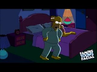Симпсоны мультфильм секс: Homer гребаный Мардж