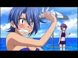 девушки аниме аниме пляж сексуальные женщины