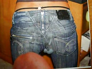 сперма в джинсах подружек